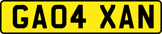 GA04XAN