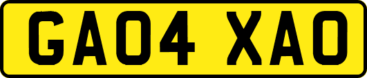 GA04XAO