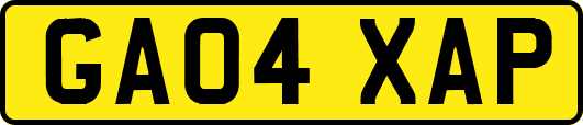 GA04XAP