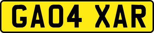 GA04XAR