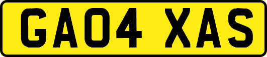GA04XAS