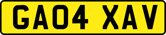GA04XAV