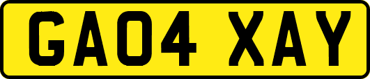 GA04XAY