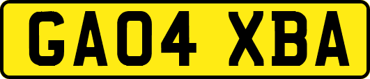 GA04XBA