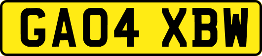 GA04XBW
