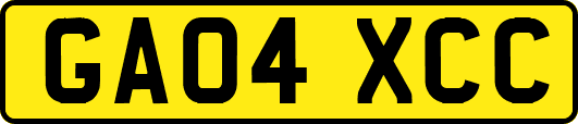GA04XCC