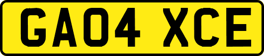 GA04XCE