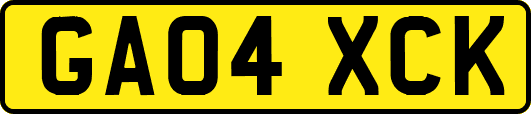 GA04XCK