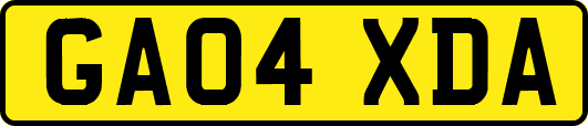 GA04XDA