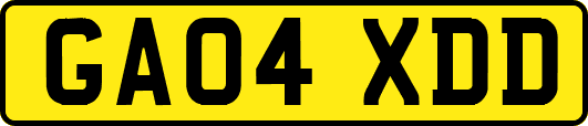 GA04XDD