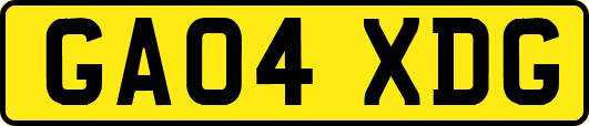 GA04XDG