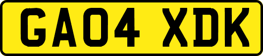 GA04XDK