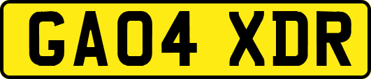 GA04XDR