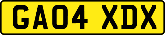 GA04XDX