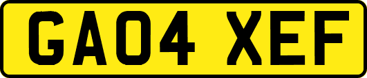 GA04XEF