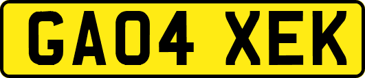 GA04XEK