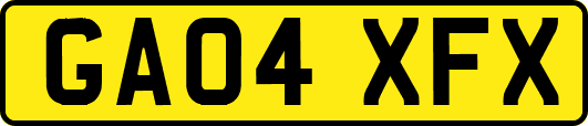 GA04XFX