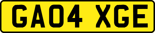 GA04XGE