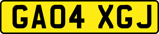 GA04XGJ