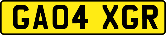 GA04XGR