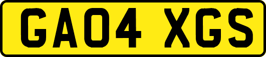 GA04XGS