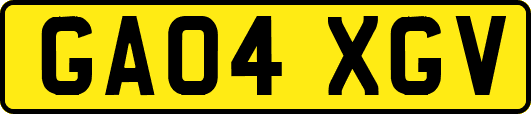 GA04XGV