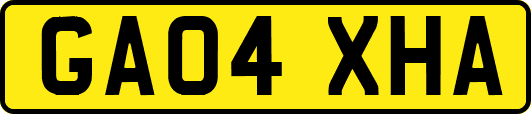 GA04XHA