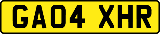 GA04XHR