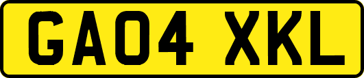 GA04XKL