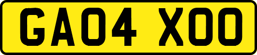 GA04XOO
