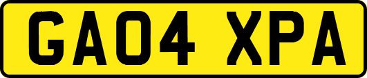 GA04XPA