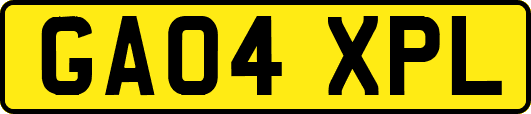 GA04XPL