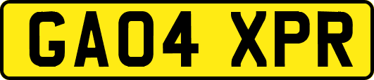 GA04XPR