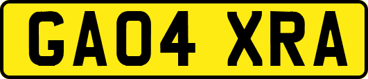 GA04XRA