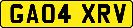 GA04XRV
