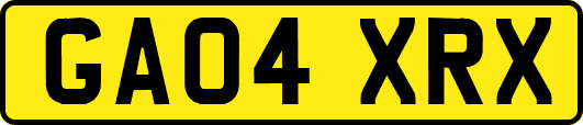 GA04XRX
