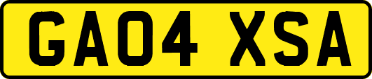 GA04XSA