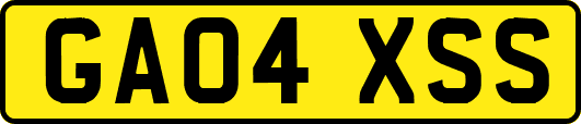 GA04XSS