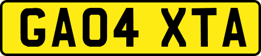 GA04XTA
