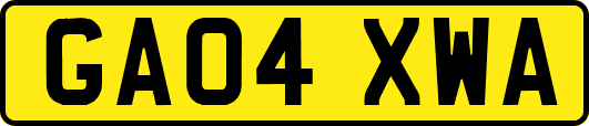 GA04XWA