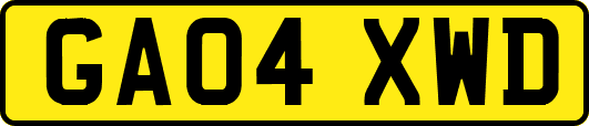 GA04XWD