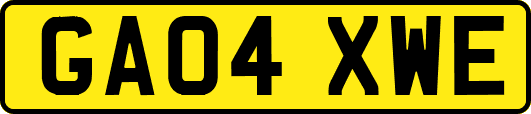 GA04XWE