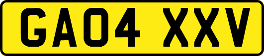 GA04XXV