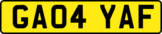 GA04YAF