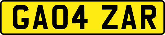 GA04ZAR