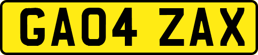 GA04ZAX