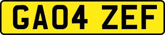 GA04ZEF