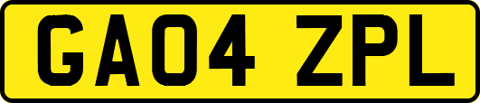 GA04ZPL