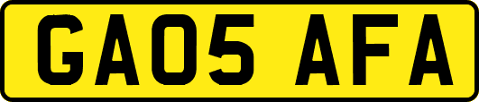 GA05AFA