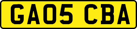 GA05CBA